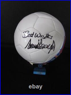 President Donald Trump Autographed Soccer Ball with COA President Donald Trump Autographed Soccer Ball with COA
