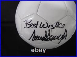 President Donald Trump Autographed Soccer Ball with COA President Donald Trump Autographed Soccer Ball with COA