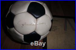 Puskas Ferenc Pancho Real Madrid Hungary Hand Signed Auto Soccer Ball Rare