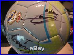 REAL MADRID CF 2015-2016 SIGNED x20 SOCCER BALL FOOTBALL Ronaldo-Benzema-Modric