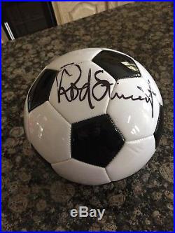 ROD STEWART Soccer Ball SIGNED