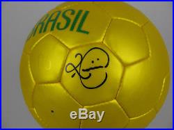 ROMARIO Brazil Legend Hand Signed Soccerball
