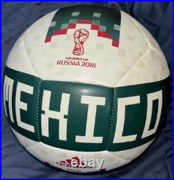 Rafa Marquez Signed 2018 World Cup Mexico Soccer Ball With Proof Rafael