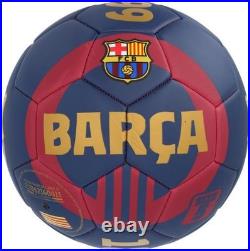 Raphinha FC Barcelona Autographed Logo Soccer Ball