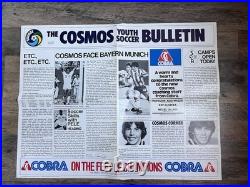 Rare 1979/80s Pele Soccer Camp NY Cosmos Merch Signed Brazil Soccer Ball & More