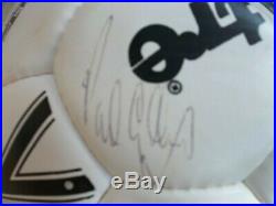 Rare 1987 Mitre Delta 7000 Match Ball Team Signed Newcastle United Mirandinha