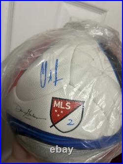 Rare 2015 Authentic Nativo MLS Official Match Ball Signed Clint Dempsey WithCOA
