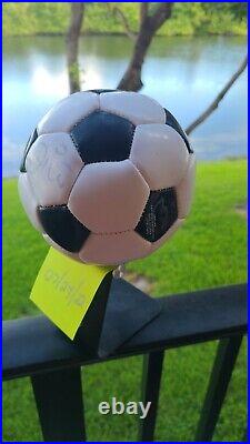 Rare ZICO Soccer Player Authentic Signature on 18 Soccer Ball Collector Item