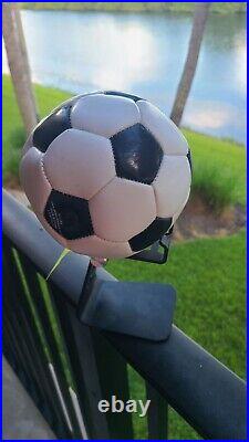 Rare ZICO Soccer Player Authentic Signature on 18 Soccer Ball Collector Item
