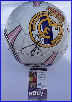 Raul Gonzalez Blanco Real Madrid Autographed Signed Soccer Ball Jsa Coa