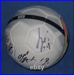 Raul Jimenez Alexis Vega Santi Signed Auto'd Nike Soccer Ball Mexico World Cup