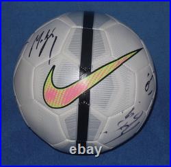 Raul Jimenez Alexis Vega Santi Signed Auto'd Nike Soccer Ball Mexico World Cup