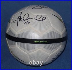 Raul Jimenez Alexis Vega Santi Signed Auto'd Nike Soccer Ball Mexico World Cup
