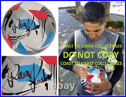 Raul Ruidiaz Seattle Sounders FC signed MLS Soccer ball proof COA autographed Raul Ruidiaz Seattle Sounders FC signed MLS Soccer ball proof COA autographed