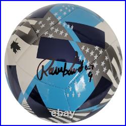 Raul Ruidiaz Seattle Sounders FC signed MLS Soccer ball proof COA autographed