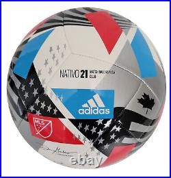Raul Ruidiaz Seattle Sounders FC signed MLS Soccer ball proof COA autographed