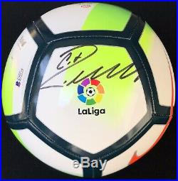 Real Madrid #7 CRISTIANO RONALDO Signed Autographed Soccer Ball World Cup BAS