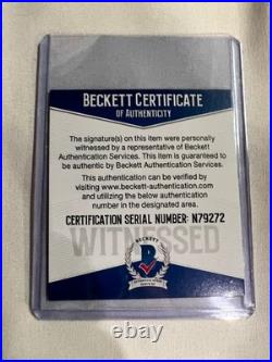 Real Madrid Cristiano Ronaldo Signed Autographed Soccer Ball Beckett BAS