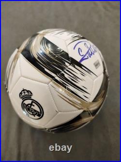 Real Madrid Cristiano Ronaldo signed ball with GCOA certificate