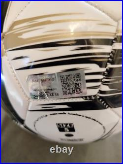 Real Madrid Cristiano Ronaldo signed ball with GCOA certificate