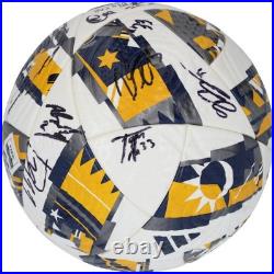 Real Salt Lake Signed MU KCC Soccer Ball from 2024 Season with22 Signatures #1 Real Salt Lake Signed MU KCC Soccer Ball from 2024 Season with22 Signatures #1