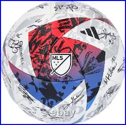 Real Salt Lake Signed Match-Used Soccer Ball 2023 MLS Season with26 Autos-AE55895