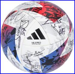 Real Salt Lake Signed Match-Used Soccer Ball 2023 MLS Season with26 Autos-AE55895