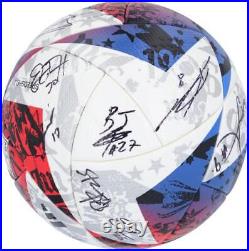 Real Salt Lake Signed Match-Used Soccer Ball 2023 MLS Season with26 Autos-AE55895