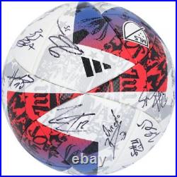 Real Salt Lake Signed Match-Used Soccer Ball 2023 MLS Season with26 Autos-AE55896