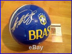 Ricardo KaKa Signed Official Brazil Futbol Soccer Ball Rare JSA Coa