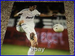 Ricardo Kaka Signed 11x14 Real Madrid Photo with proof