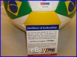 Ricardo Kaka Signed Team Brazil Soccer Ball PSA/DNA COA Autographed 1A