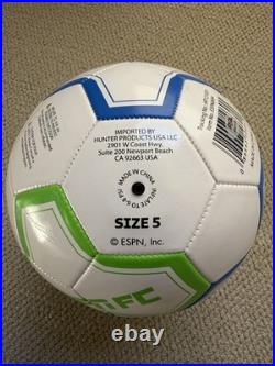 Rivaldo Ferreira Signed Soccer Ball FC Barcelona World Cup Brazil PSA/DNA COA