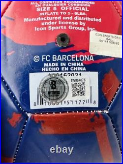 Rivaldo Ferreira Signed Soccer Ball Fc Barcelona World Cup Brazil Beckett Coa Rivaldo Ferreira Signed Soccer Ball Fc Barcelona World Cup Brazil Beckett Coa