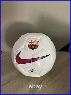 Rivaldo signed offical, original Barcelona training ball