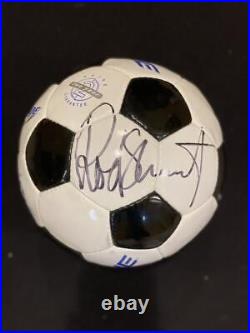 Rob Stewart Signed Soccer Ball. Auto JSA