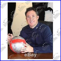 Robbie Fowler Signed Liverpool Football Soccer Ball Display Case