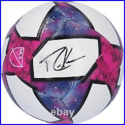 Robbie Keane LA Galaxy Autographed MLS Capitano Soccer Ball