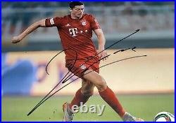 Robert Lewandowski Signed 11x14 Photo Bayern Munich With Proof