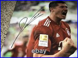 Robert Lewandowski Signed 11x14 Photo Bayern Munich With Proof