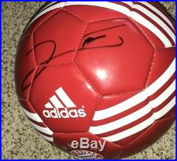 Robert Lewandowski Signed Bayern Munich Soccer Ball With Exact Proof