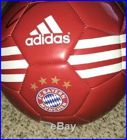 Robert Lewandowski Signed Bayern Munich Soccer Ball With Exact Proof