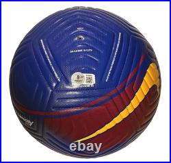 Robert Lewandowski Signed Nike Barcelona Soccer Ball Beckett Authenticated