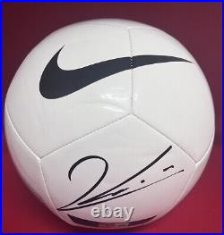 Robert Lewandowski Signed Nike Soccer Ball Beckett Bas Football Barcelona 2