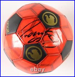 Roberto Carlos Signed Soccer Ball (Beckett) Beckett Witnessed