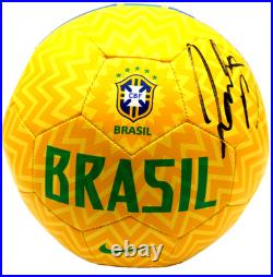 Roberto Carlos Signed Team Brazil Nike Soccer Ball World Cup withJSA COA CR86303