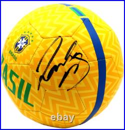 Roberto Carlos Signed Team Brazil Nike Soccer Ball World Cup withJSA COA CR86303