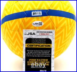 Roberto Carlos Signed Team Brazil Nike Soccer Ball World Cup withJSA COA CR86303
