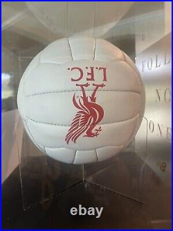 Roberto Firmino Liverpool Fc Signed Ball England Premier League Soccer With COA