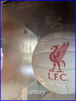 Roberto Firmino Liverpool Fc Signed Ball England Premier League Soccer With COA